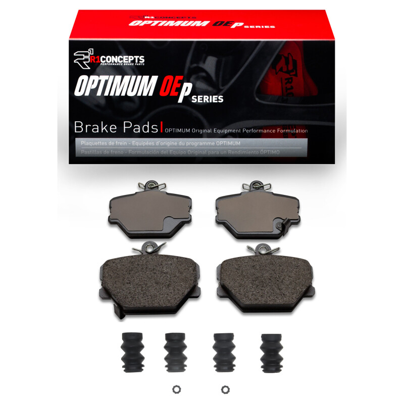 Smart Fortwo Brake Pads - Front - R1 Concepts - Optimum OE - `05-`16